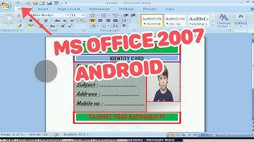 MS office 2007 in Android using Exagear Mod | #msoffice #androidemulator