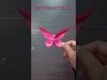 Quick and Easy Origami Butterfly Tutorial 🦋✨ #origami