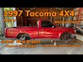 1997 tacoma 4x4 restore and drive part 5 replace brake components and inspect manual locking hubs