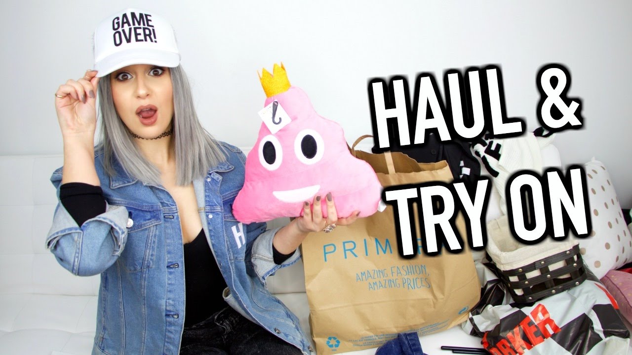CHEVEUX GRIS, HAUL & TRY ON ! - Horia