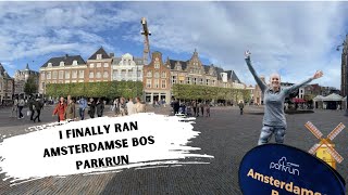 I ran Amsterdamse Bos parkrun...see how I got on!