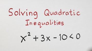 Solving Quadratic Inequalities: The Easy Way! Grade 9 Math by Teacher Gon