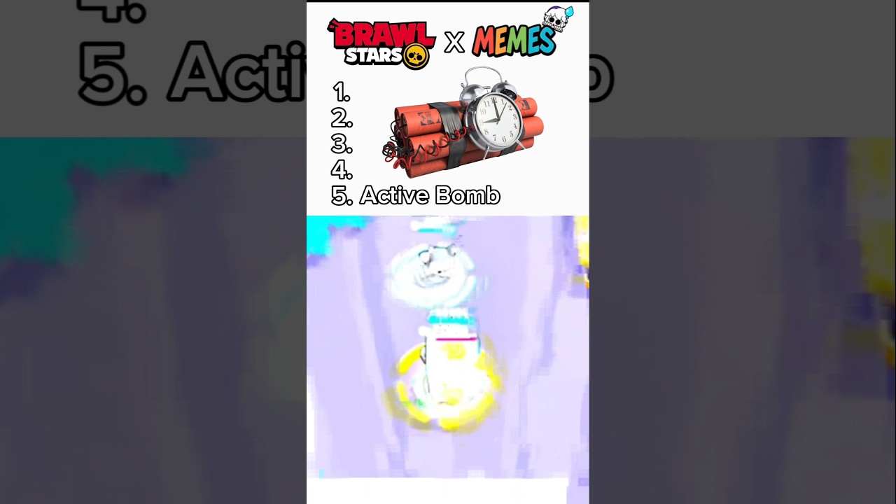 The End🤣 TOP 5 Memes in Brawl Stars🔥 