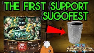 First Ever Support Sugofest | OPTC Bugs | Cowboy Strawhats | One Piece Treasure Cruise