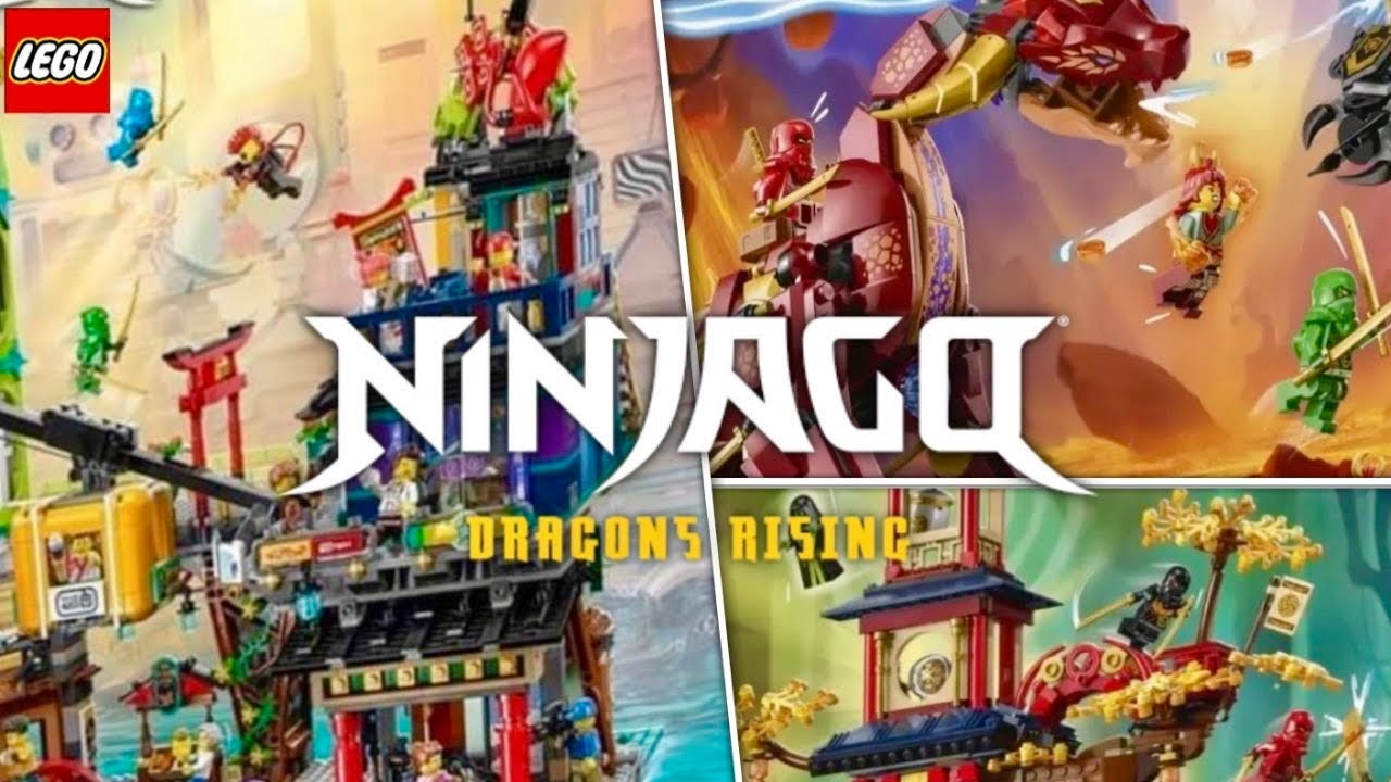 Wszystkie Bajki Lego Ninjago Po Polsku TAK WYGLĄDAJĄ WSZYSTKIE NAJNOWSZE ZESTAWY LEGO NINJAGO NA LATO 2023