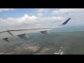 Despegando de la ciudad de panam rumba a cali colombia vuelo copa