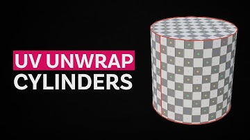 How to UV Unwrap a Cylinder in Blender 4.5 for Beginners!