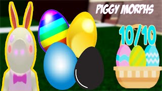 ALL 10 EGGS LOCATION in Find The Piggy Morphs - ROBLOX