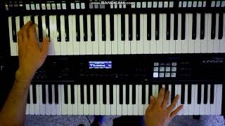 Dschinghis Khan - Moskau cover instrumental keyboard