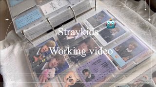 【Straykids】トレカ整理🐶/working video