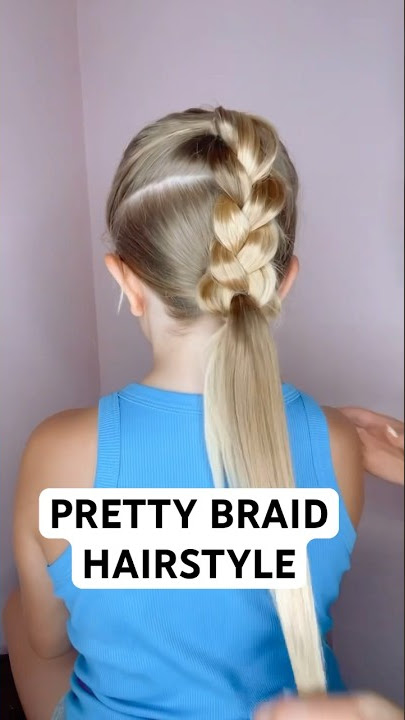 HOW TO DO A SIDE BRAID (SUPER PRETTY) | Audrey and Victoria ...