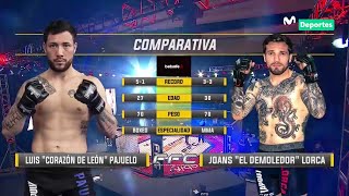 FFC 55: LUIS 'CORAZÓN DE LEÓN' PAJUELO VS JOANS 'EL DEMOLEDOR' LORCA | ESTELARES