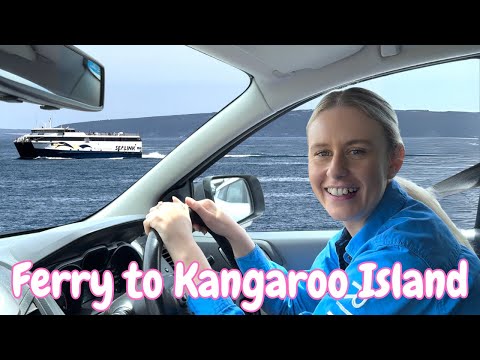 The Ferry trip to Kangaroo Island | Cape Jervis to Penneshaw | Sealink Ferry | South Australia Video Thumbnail