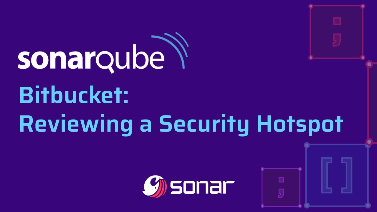 Bitbucket : Reviewing a Security Hotspot - YouTube