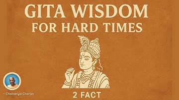 Gita wisdom for hard times 2 FACT Vancouver || Chaitanya Charan