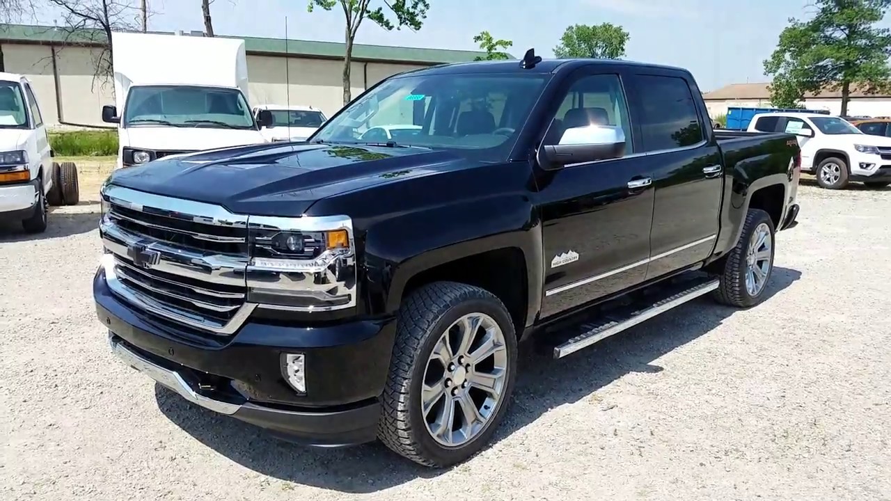 2017 Chevy Silverado 1500 High Country - Jet Black - Full Review - YouTube