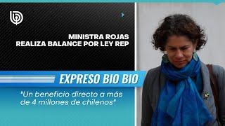 Ministra Rojas realiza balance por Ley REP: &quot;Un beneficio directo a más de 4 millones de chilenos&quot;