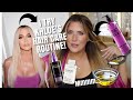 I TRY KHLOE KARDASHIAN'S HAIR CARE ROUTINE FOR SERIAL HAIR ABUSERS! (4 STEPS!)