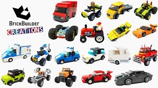 COMPILATION ALL LEGO MOC CARS 2017-2018 on Brick Builder Creations