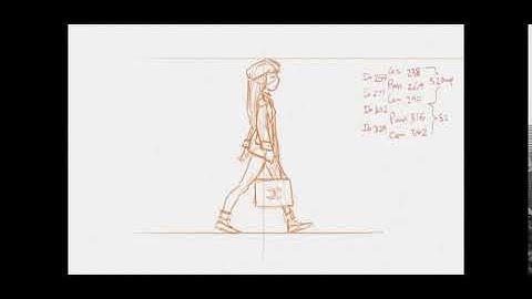 Animation no.15, "Walk cycle"