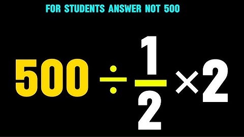 This Math Problem Tricks Everyone!