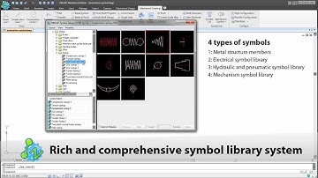 Annotating with Symbols — ZWCAD Mechanical 2012