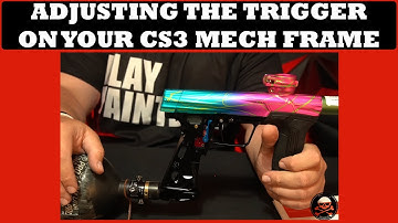 PAINTBALL TECH TIME | How to Adjust Your CS3 Mech Frame Trigger | Get the BEST Mech Trigger Setup!
