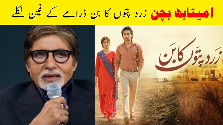 Zard Patton Ka Bunn Episode 12 | Amitabh Bachan about Zard Patton Ka Bunn | zard patton ka bunn 13