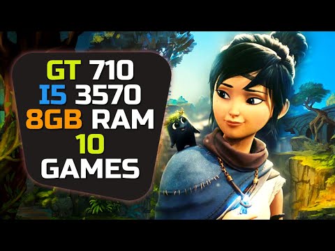 GT 710 + I5 3570 u0026 8gb Ram - Test In 10 Games