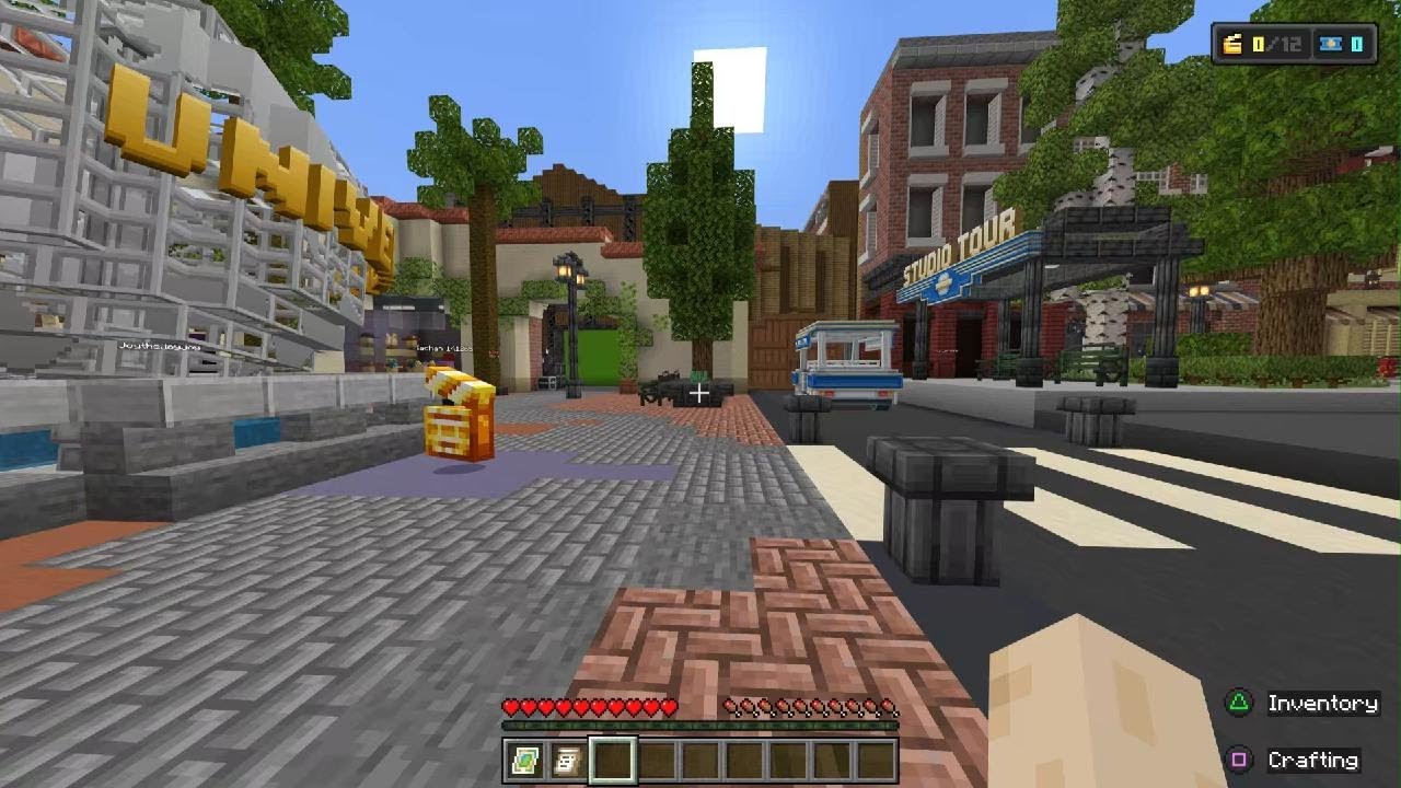 Universal Studios Minecraft Event! - YouTube