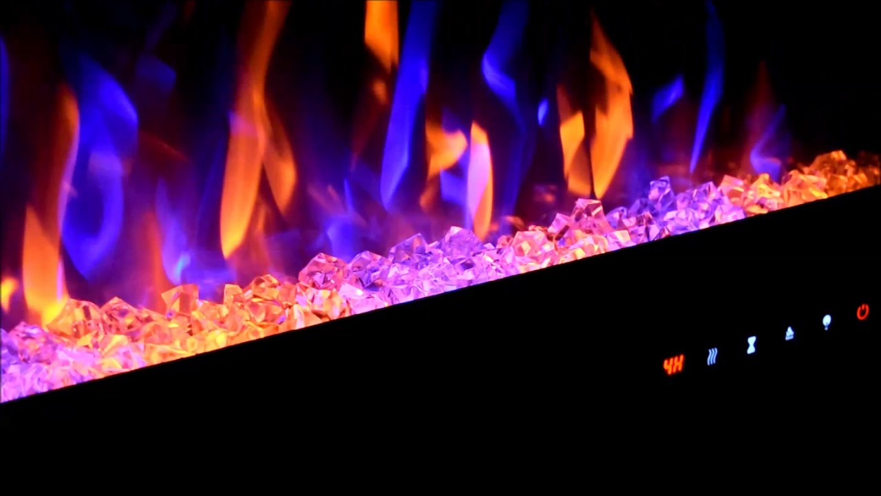 Cheminee Electrique Encastrable Kamin Black Nice Youtube