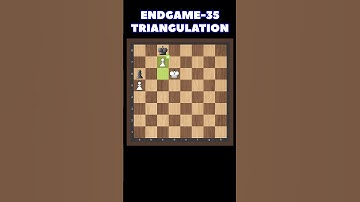 Mastering Triangulation – Outsmart Your Opponent in Endgames #shorts #chess #chessendgame