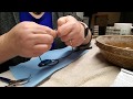 Finishing off a necklace