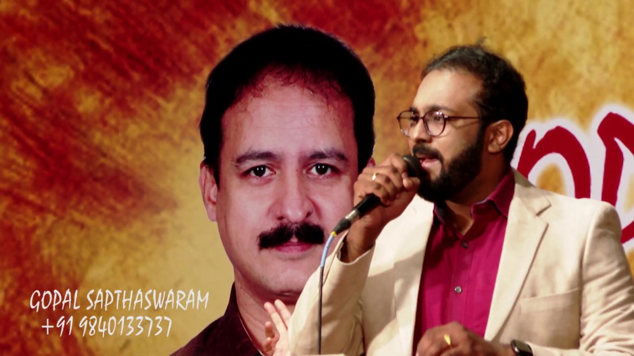 Neela Nayanangalil by GOPAL SAPTHASWARAM with Kaushik Surmuki   Tribute to MSV sir