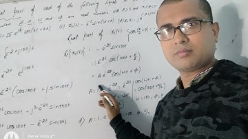 Signals and Systems Basics-37 | Chapter1 | Solution of problem 1.8 of Oppenheim | Mathematical Basic