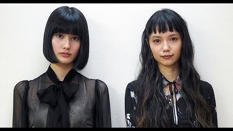 橋本愛＆宮崎あおい 映画「バースデーカード」