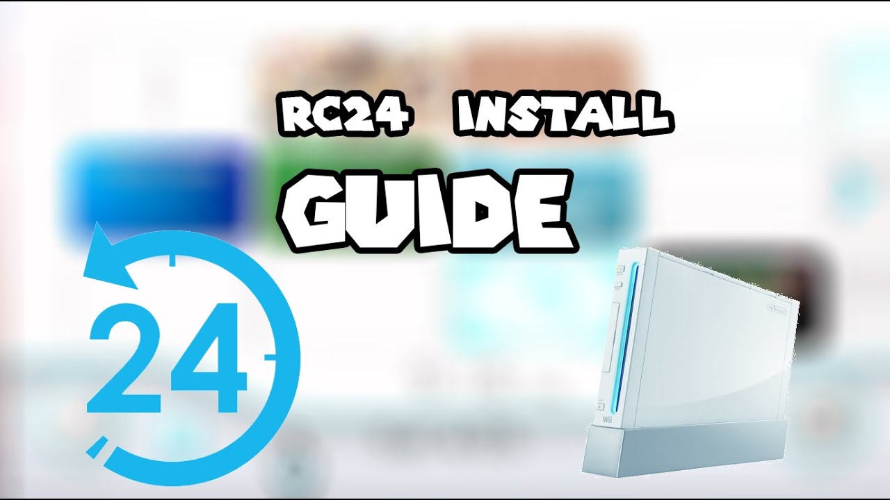 Wii Setup RiiConnect24 (new WiiConnect24) YouTube