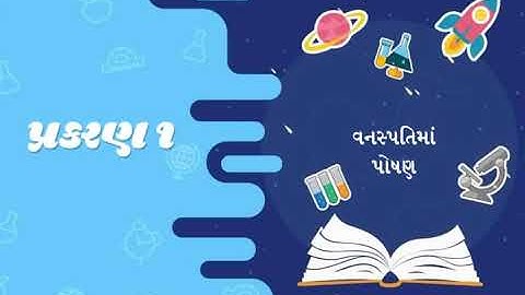 ધોરણ-7 વિજ્ઞાન ( પ્રકરણ-1 વનસ્પતિમાં પોષણ )  Std-7 science ( chap-1 nutrition in plants)