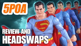 EARTH-2 SUPERMAN HEAD SWAPS! McFarlane DC Multiverse Crisis on Infinite Earths Action Figure Review