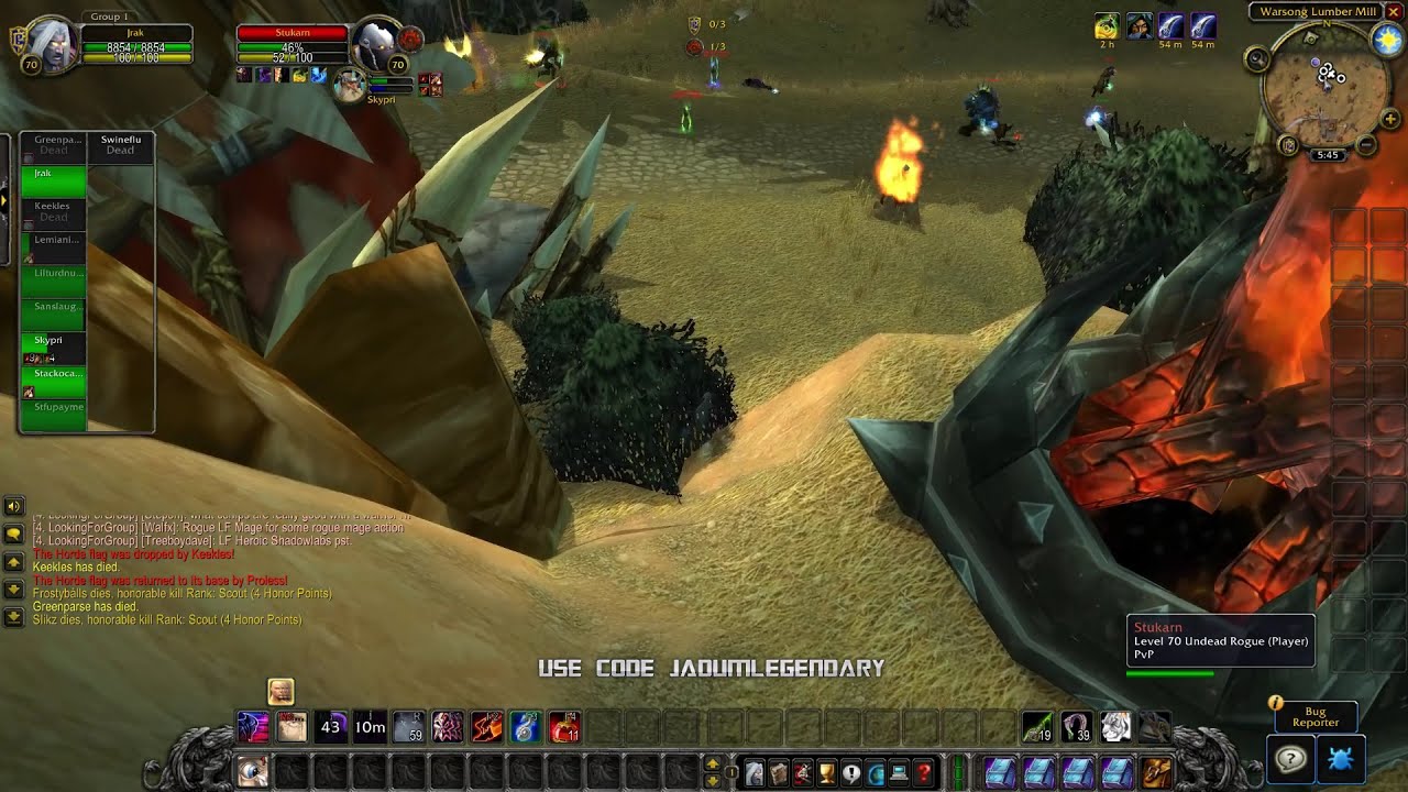 WoW TBC Classic PvP: MORE ROGUE ACTION (Subtlety Dagger Rogue) Level 70 PvP