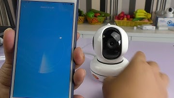 How to Configure VStarcam Security Camera C46 ethernet cable Connection