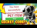 How To Get Free Pets In Adopt Me 2021 Codes : *NEW* ALL ADOPT ME CODES 2019 - New Pets Update/ Roblox ...