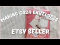 Make an Etsy Order with me | Starter Set | Cash Envelopes | Pack with Me |Time-Lapse | SimpleShopz