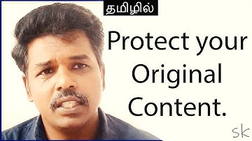 SEO Class 6.11: Protect your original content part 2. Digital marketer Sasikumar (Tamil)