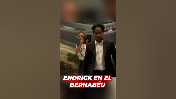ENDRICK, entrando trajeado por PRIMERA VEZ en el SANTIAGO BERNABÉU como JUGADOR DEL REAL MADRID