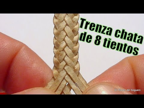 Video: 4 formas de trenza de ocho hilos