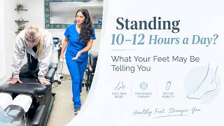 Standing 10–12 Hours a Day? See What Happened to Her Foot Pain #wellness #fyp #pain #health #tips