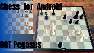 DGT Pegasus - Chess For Android app - WHEW... I ESCAPED!!! screenshot 2