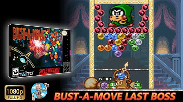 (HD) Bust-A-Move - SNES - Last Level - Last Boss