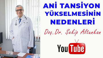 Ani Tansiyon Yükselmesinin Nedenleri Nelerdir? / Doç.Dr. Şekip Altunkan / 54.Bölüm /4K
